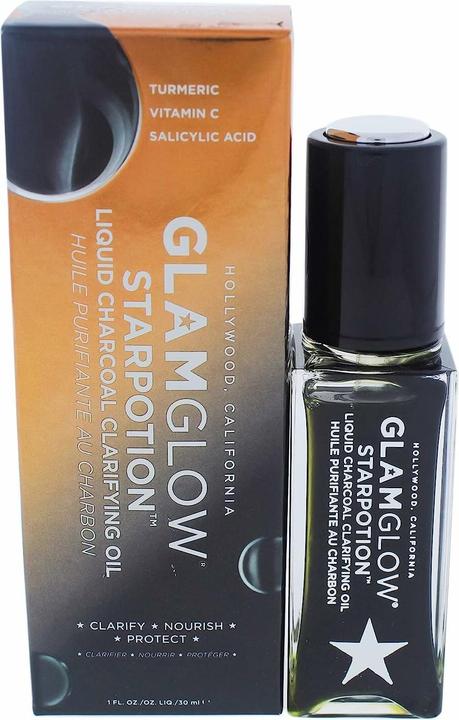 Glamglow Skincare - STARPOTION Charcoal Treatment Oil (30 ml, Gesichtsöl)