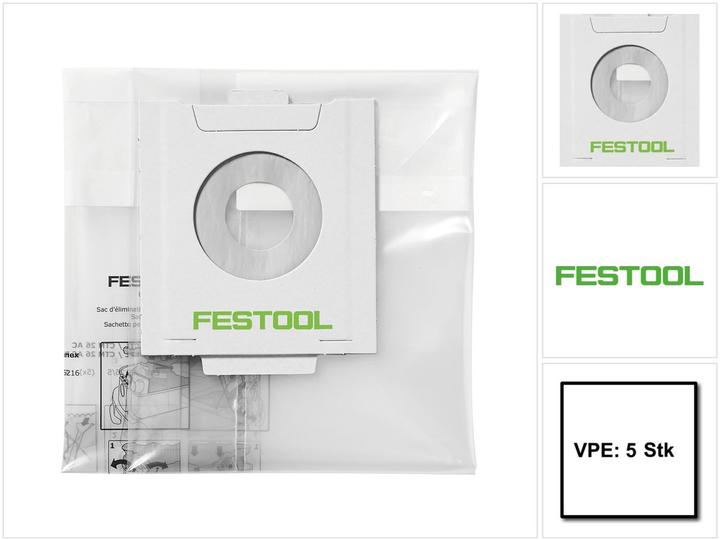 Immagine prodotto Festool Sacchetto per lo smaltimento ENS-CT 36 AC/5