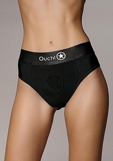 Image du produit Ouch! Vibrating Strap-on Thong - Removable Straps - XS/S (S)