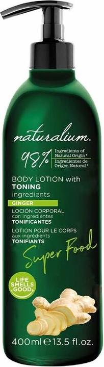 Actual product image Naturalium Super Food Blueberry Antioxidant Body Lotion 500ml (Body lotion, 400 ml)