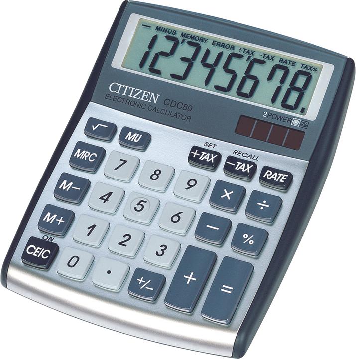 Citizen Desktop calculator with display (Batteries)