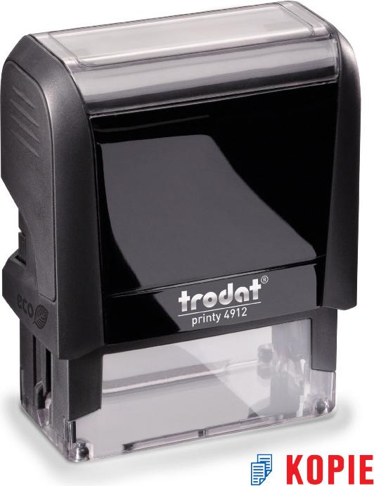 Actual product image Trodat Office Printy 4912 self-inking stamp
