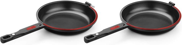 Immagine prodotto BRA Teglia doppia, 24 cm (24 cm, Padella per friggere, Alluminio pressofuso)