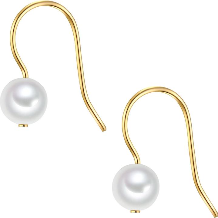 Immagine prodotto Valero Pearls Perle d'acqua dolce d'argento da donna coltivate in oro giallo - 28653 (Argento)
