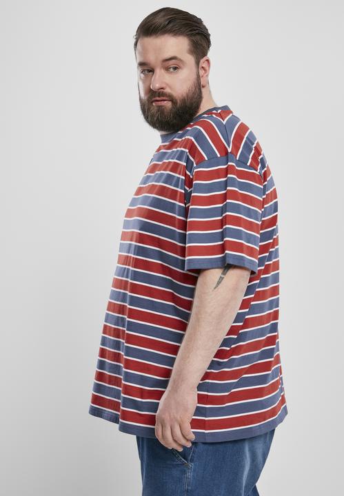 Immagine prodotto Urban Classics Tee a righe da tavola oversize tinta in filo (M)
