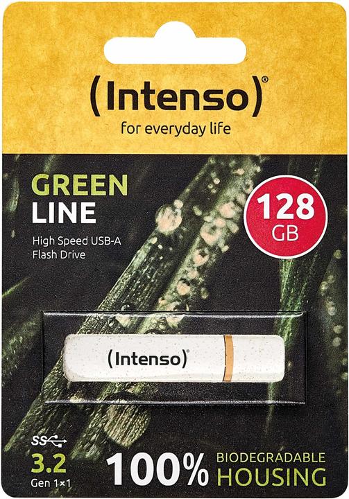 Immagine prodotto Intenso Linea verde (128 GB, USB 3.2)