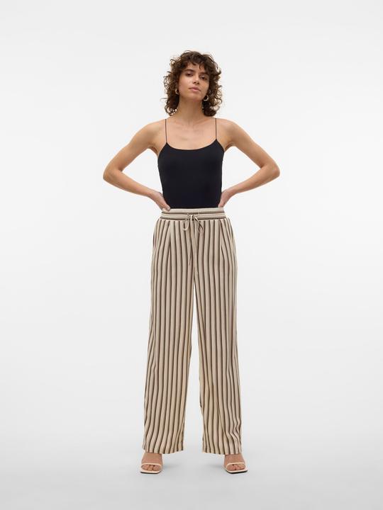 Actual product image Vero Moda VMJESMILO Mid-rise waist trousers Wide leg trousers (XS)