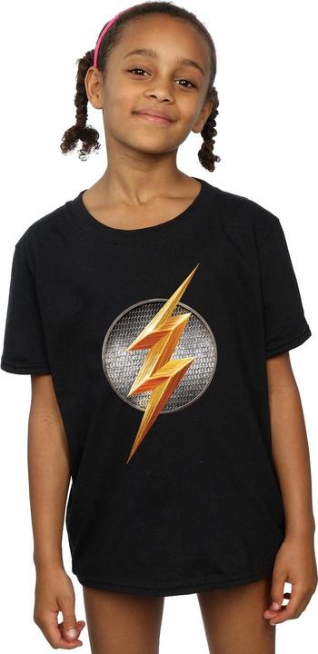 Immagine prodotto Justice League Movie Flash Emblem Maglietta Ragazze (116)