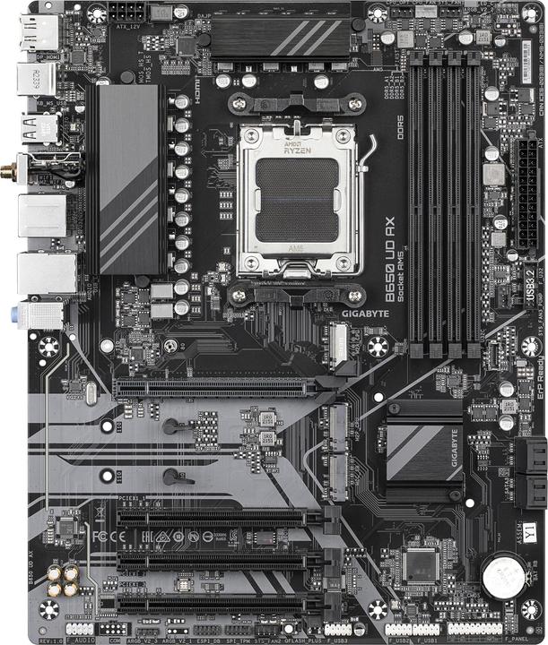 Actual product image Gigabyte B650 UD AX (AM5, AMD B650, ATX)