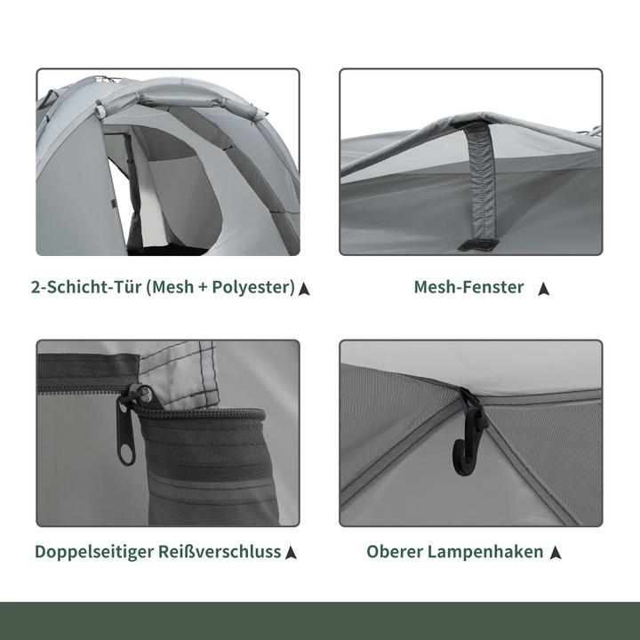 Image du produit Jamb Campingzelt (Tente igloo, 4.20 kg, 3 personnes)