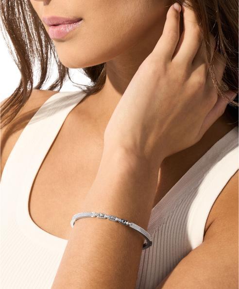 Immagine prodotto Michael Kors Braccialetto premium (17.80 cm, Argento 925)
