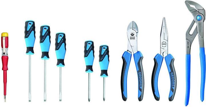 Gedore S 1100 W-001 Pliers/screwdriver range for tool card (230 mm)