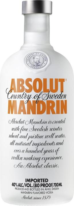 Actual product image Absolut Mandrin (1 x 100 cl)