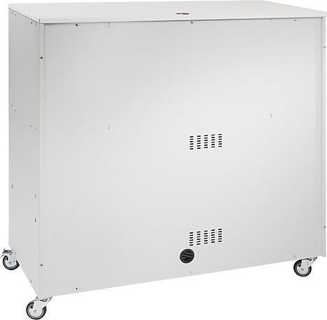 Produktbild eurokraft basic PC-Pult, fahrbar (118 cm, 118.40 cm)