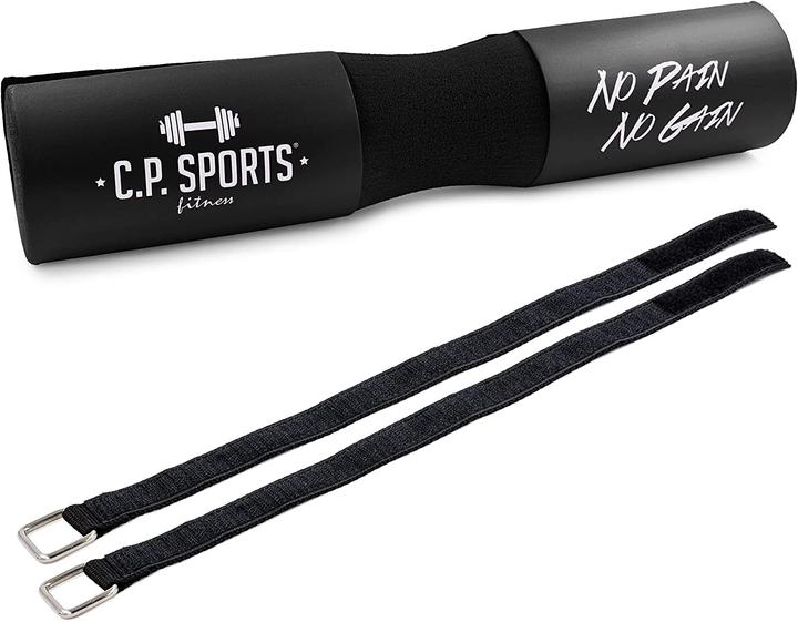 Produktbild C.P.Sports Langhantel + Scheiben, GUMMIERT