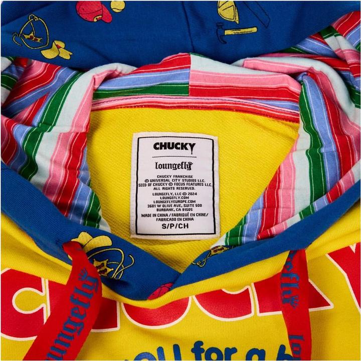 Immagine prodotto Loungefly Child's Play by giacca con cappuccio Chucky taglia M (M)