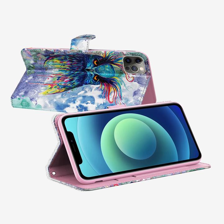 Immagine prodotto PhoneLook Fourre 3D Flip Hibou multicolore (Apple iPhone 15 Pro Max)