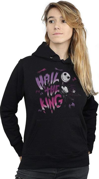 Image du produit Disney - Sweat à capuche NIGHTMARE BEFORE CHRISTMAS HAIL THE KING - Femme (XXL)