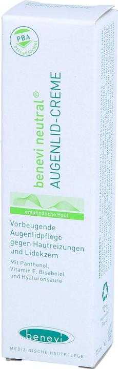 Actual product image Benevi NEUTRAL Eyelid Cream, 15 ml Cream (15 ml)