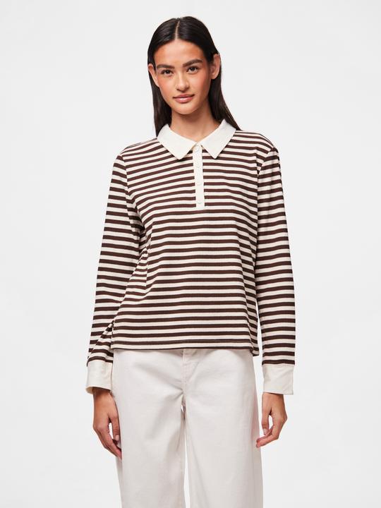 Produktbild Pieces PCDONNA Langarm-Poloshirt (L)