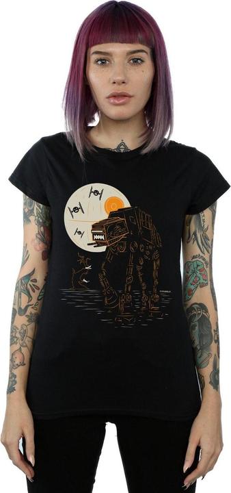 Immagine prodotto Star Wars Halloween AT AT Maglietta Donna (M)