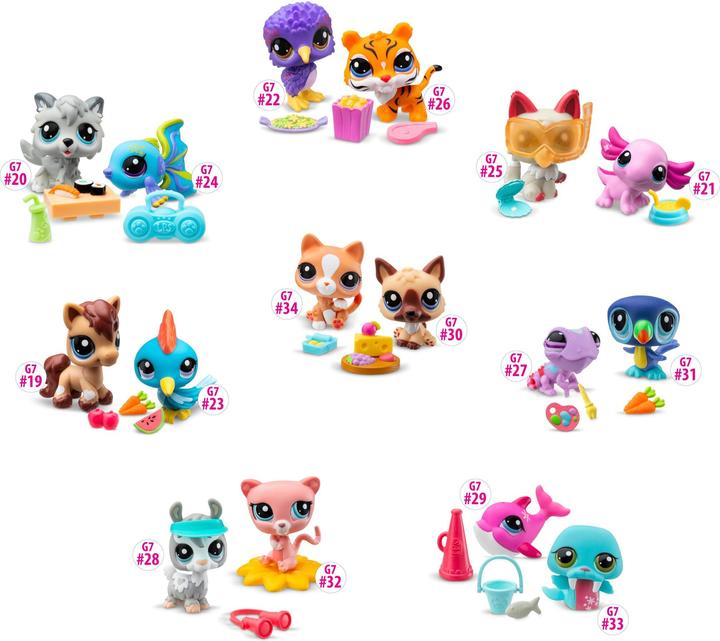 Produktbild Littlest Pet Shop PET PAIR ASS CDU (00525)