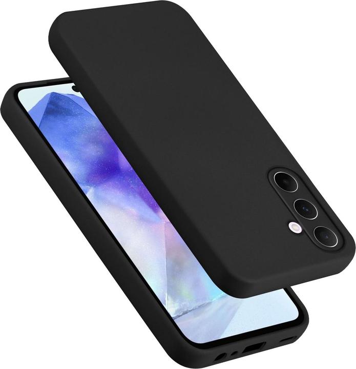 Cadorabo Housse pour Samsung Galaxy A55 TPU avec protection liquide en silicone (Samsung Galaxy A55)