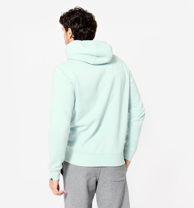 Immagine prodotto Domyos Hoodie Herren warm Baumwollgewebe - blaugrün (L)