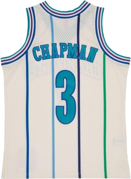 Produktbild Mitchell & Ness Swingman Jersey Charlotte Hornets OFF-WHITE Rex Chapman - L (L)