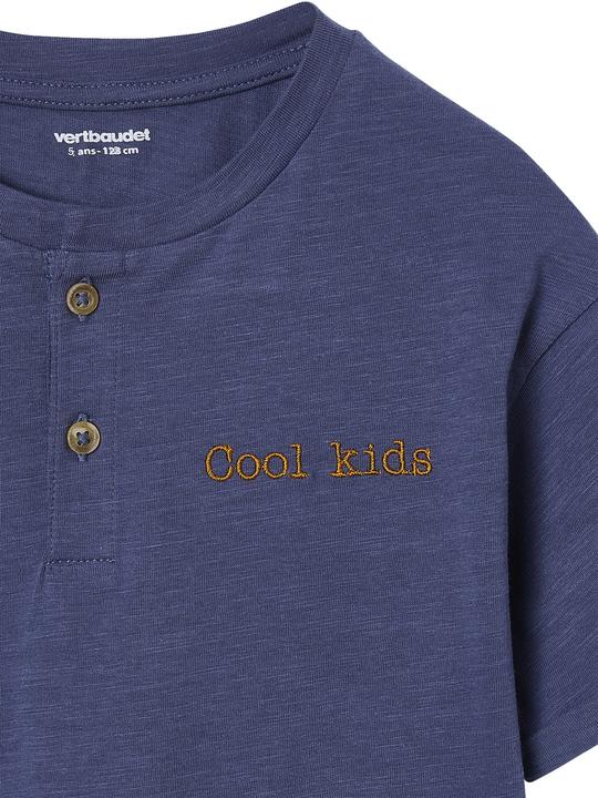 Produktbild Vertbaudet Jungen Henley-Shirt mit Recycling-Baumwolle BASIC (92)