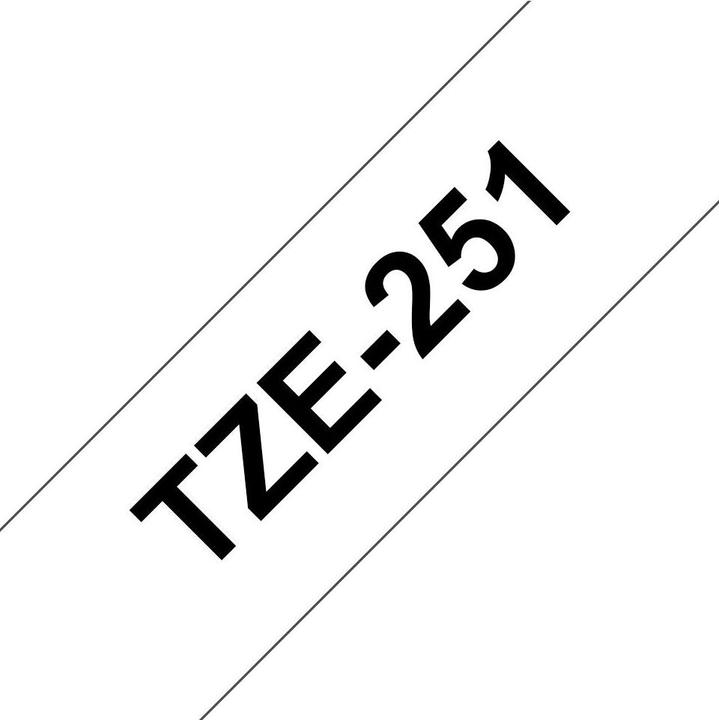 Produktbild Brother P-Touch Tape (2.40 cm, Weiss)