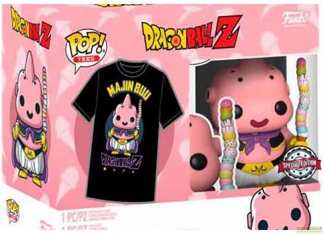 Produktbild Funko DRAGON BALL Z - Booble Head POP N° xx- Buu Avec Glace + T-shirt (S)