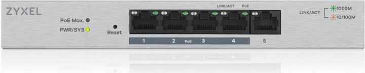 Produktbild Zyxel GS1200-5HP v2 5 Port Switch, 1Gbps (5 Ports)