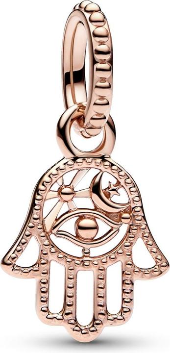 Pandora Hand der Fatima Charm (Metall rosévergoldet)