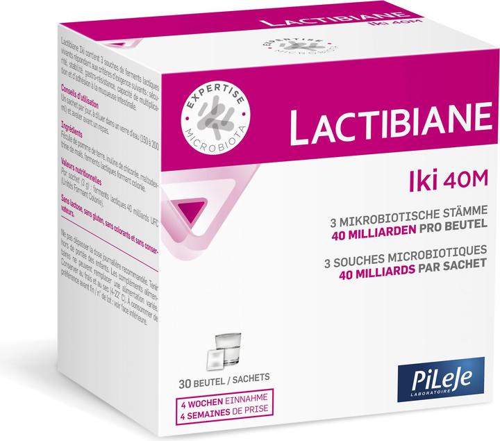 Immagine prodotto Lactibiane iki 40M (30 Pezzo/i, Bustina, 90 g)