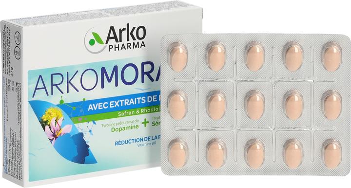 Produktbild Arkopharma Arkomoral + reduziert Müdgikeit (30 Stück, Tabletten, 50 g)