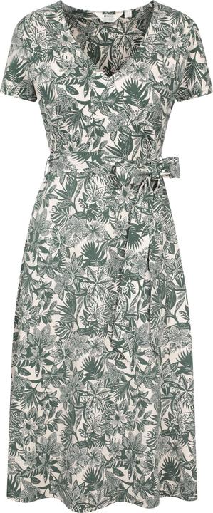 Actual product image Mountain Warehouse Womens/Ladies Santorini Floral Wrap Midi Dress (32 D)