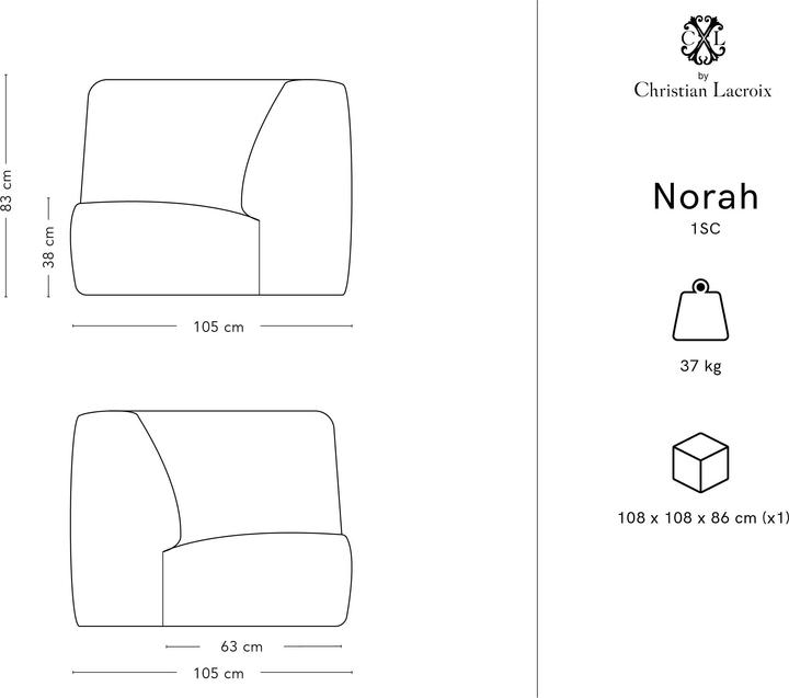 Actual product image CXL by Christian Lacroix Norah (Corner sofa)
