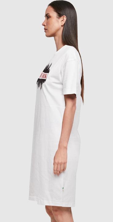 Actual product image Merchcode Ladies New York Organic Oversized Slit Tee Dress - 118833 (XL)