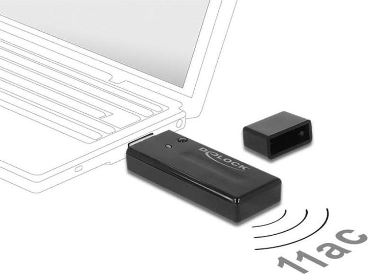 Actual product image Delock USB3.0 Dual Band WLAN ac/a/b/g/n Stick (USB)