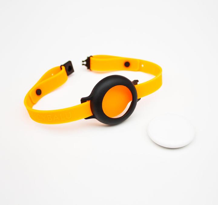 Immagine prodotto LucyBalu NEMO AirTag Katzenhalsband (Silikon) (Taglia unica, Gatto, Generale)