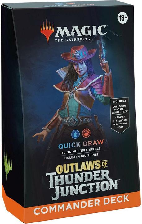 Actual product image Magic the Gathering Outlaws of Thunder Junction (English, Commander)