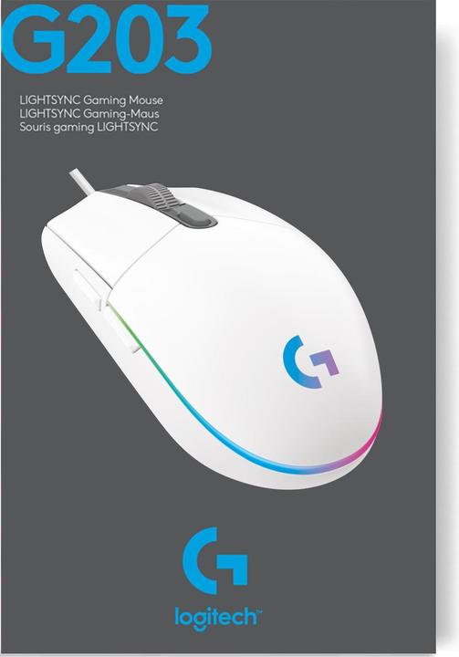 Produktbild Logitech G G203 Lightsync (Kabelgebunden)