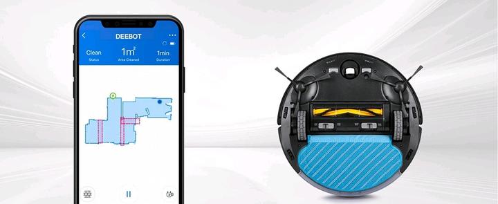 Actual product image Ecovacs Deebot Ozmo T8 AIVI (Vacuum mopping robot)