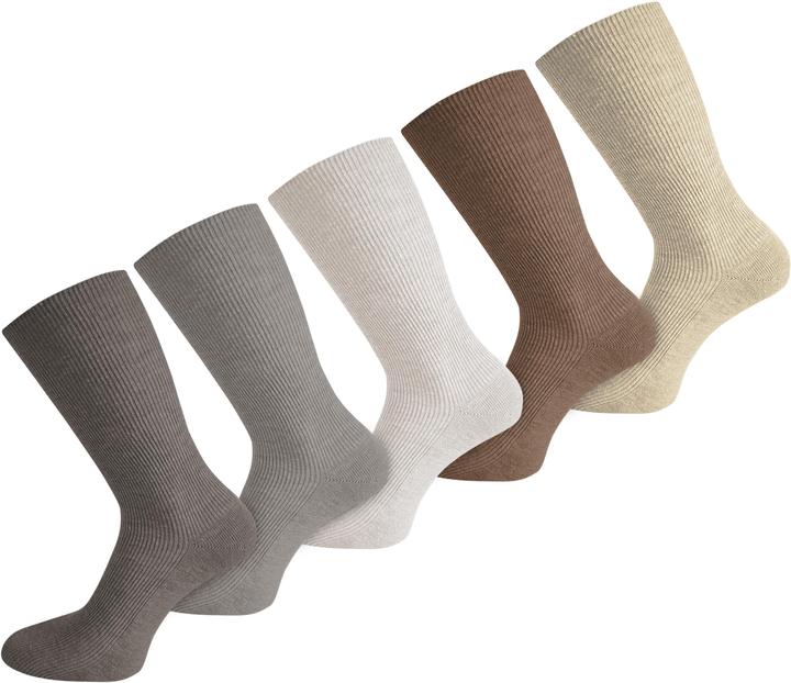 Produktbild Normani 10 Paar Gesundheitssocken mit hohem Baumwollanteil (10er Pack, 43 - 46)