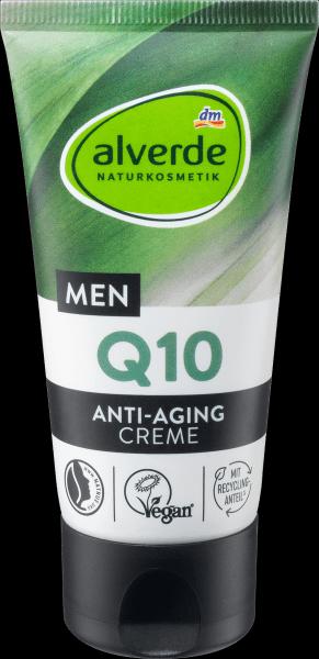 dm alverde MEN Active Nature Q10 Anti-Falten Creme (24h Creme)