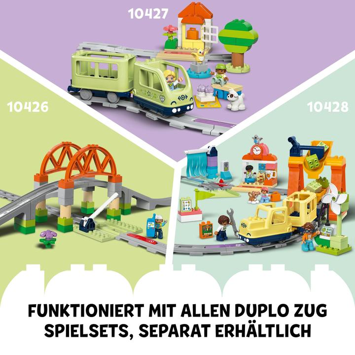 Produktbild LEGO Eisenbahntunnel und Schienen - Erweiterungsset (10425)
