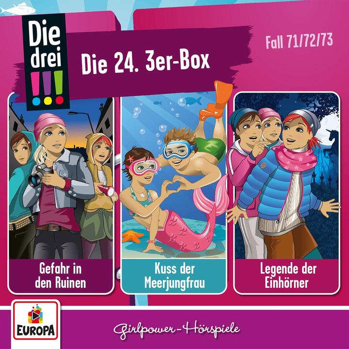Produktbild Die drei DREI AUSRUFEZEICHEN - 24 Box (F71-73) (Heikedine Körting, Die drei !!!, Deutsch)