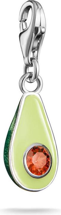 Produktbild Thomas Sabo Charm-Anhänger Avocado Silber (Silber 925, Emaille)