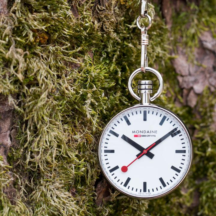 Produktbild Mondaine Taschenuhr (Analoguhr, Taschenuhr, Swiss Made, 43 mm)